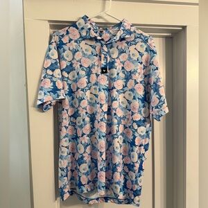Mens bad birdie golf polo size medium never been worn.